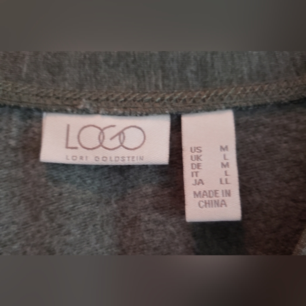 LOGO Cozy Dress/Robe, Size M, Dark Green, Never used - Picture 6 of 6